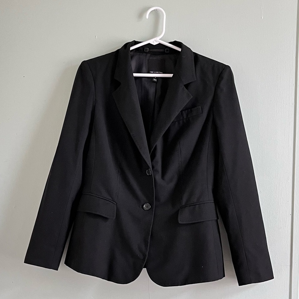The Limited Black Women's Sleek Tailored Blazer